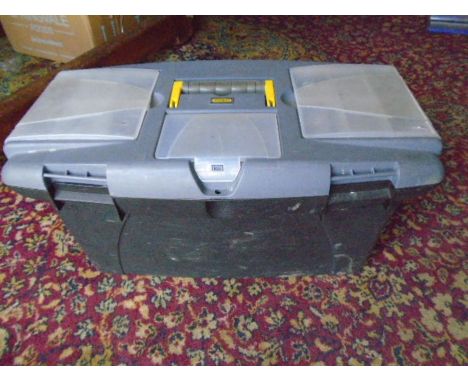 Stanley tool box and contents