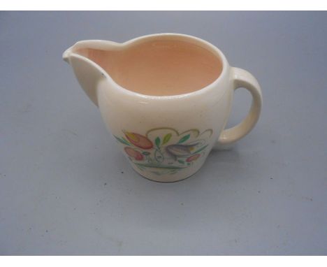 Susie Cooper Dresden 1005 Jug approx 3 1/2 inches tall no damage