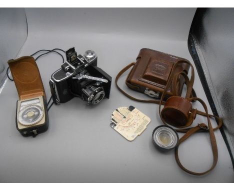 Zeiss Ikon Camera and Case , Minolta 110 Zoom etc