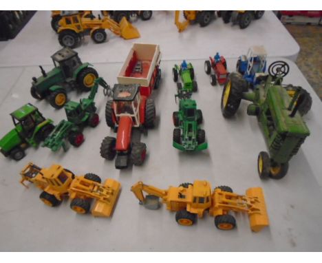 Assorted Tractor models, some as found