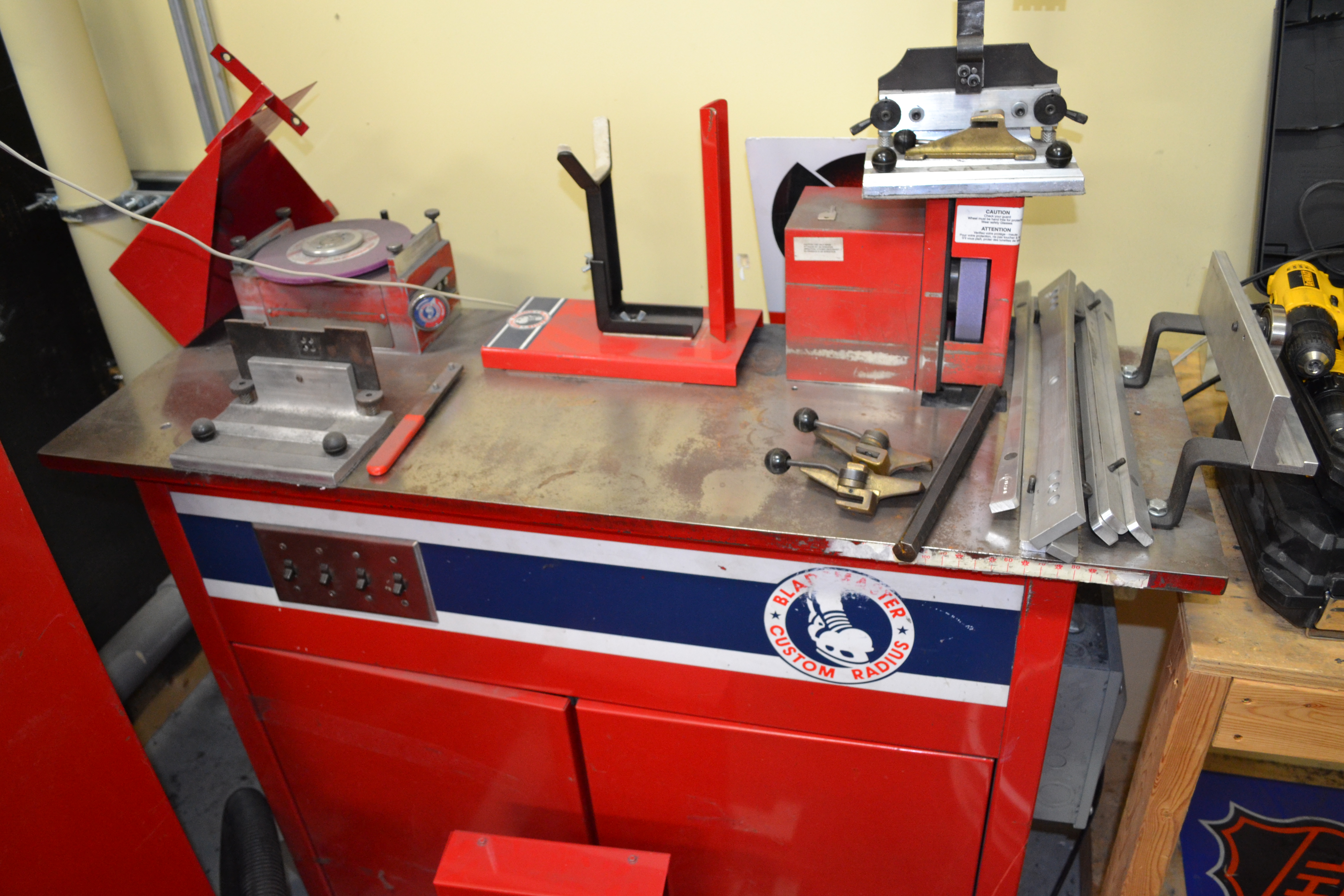 Blademaster 2 head Steel top Skate Sharpener