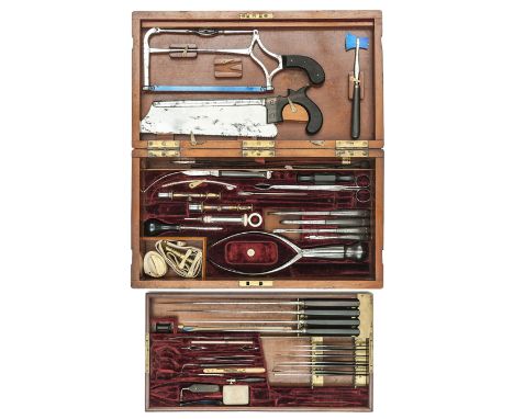 A good Victorian Army Surgeon’s case of instruments belonging to Deputy Surgeon General Rowland Wimburn Carter (1830-1907), c