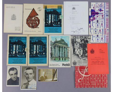 A 1980s Royal Opera House “Swan Lake” programme autographed by Ninette de Valois (dancer, teacher, choreographer and artistic