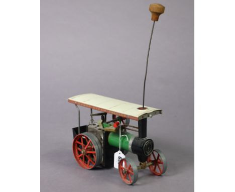 A Mamod Steam Tractor (TE1A), unboxed.