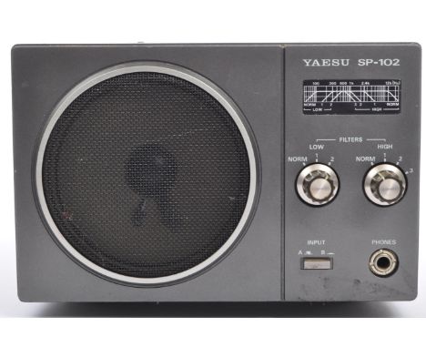 A 20th century Japanese Yaesu SP-102 audio hifi speaker. Model 090105.&nbsp;