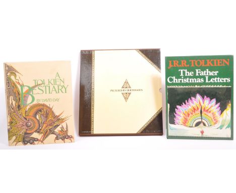 J. R. R. Tolkien (John Ronald Reuel Tolkien (1892 - 1973) - Collection of hardback books comprising of; The Father Christmas 