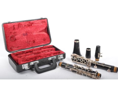 A vintage Yamaha 26 II ebonised sectioned clarinet in hard case.&nbsp;