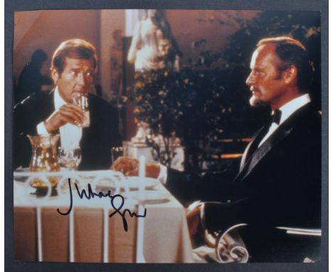 From The Collection of Julian Glover - James Bond For Your Eyes Only - an autographed 8x10" colour photograph of Mr Glover al