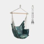 Seville Palm Leaf Hanging Swing Chair. -R13a.6.