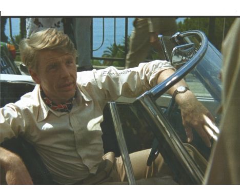 Edward Fox signed 10x8 Colour image. This tall blond actor is best known for playing patrician characters noted for their cyn