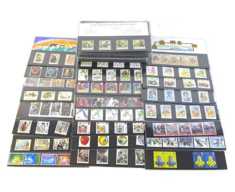 A group of seventy one Royal Mail mint sets, mostly 1980's and early 1990's, including Scottish Heraldry, St John Ambulance, 