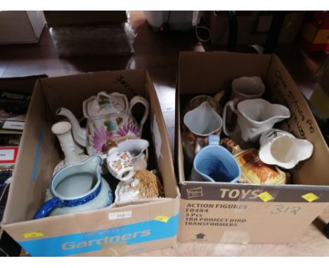 Ceramic jugs and kettles