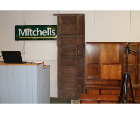 Large oak panel, 288 cm x 93 cm 