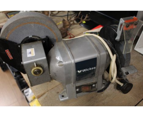 Wicks 370 bench grinder