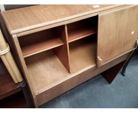 A slide front light oak bureau / bookcaseCondition: minor scuffs to top surface, no structural damage or repairs, overall goo