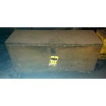 Wooden Toolbox w/ Miscellaneous Woodworking Tools
