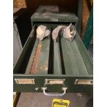 Filing Cabinet w/ Brass Sleeve Bearing