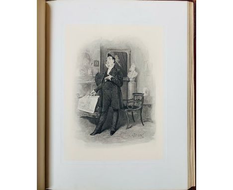 Archer, Thomas. Charles Dickens: A Gossip About His Life, Works and Characters, London: Cassell, no date. Folio, half crushed