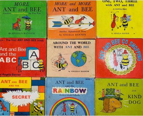 Collection of children's books to include 13 Ant &amp; Bee stories by Angela Banner, published by Kaye &amp; Ward (Rainbow, 1