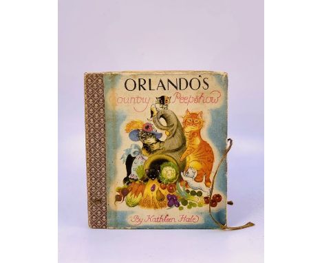 Hale, Kathleen. Orlando's Country Peepshow, three-dimensional book, London: Folding Books Limited, [1947]. Internally well-pr