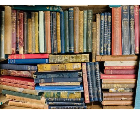 Books. Three boxes of miscellaneous books, inc. nine volumes in the Highways &amp; Byways series and lots of late-19th/early-