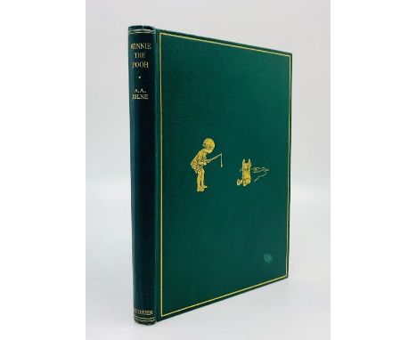 Milne, A. A. Winnie-the-Pooh, illustrated by Ernest H. Shepard, first edition, London: Methuen &amp; Co., Ltd., 1926. Octavo,