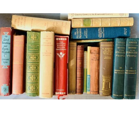 Collection of assorted books, fiction, poetry, ghost stories, history, to include Selected Poems, by Charles Baudelaire, Falc