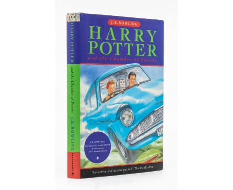 Rowling, J. K. Harry Potter and the Chamber of Secrets, first edition, first issue, London: Bloomsbury, 1998, hardback, publi