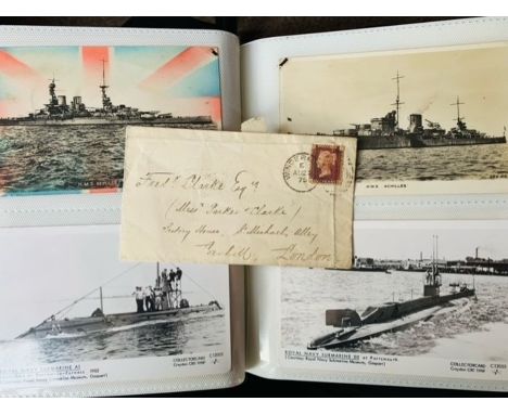 Postcards. A miscellaneous collection of approximately 200 vintage postcards, including disasters (two of Albert Hall fire, N