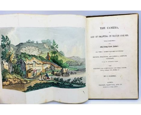 Hassell, J. The Camera, Or, Art of Drawing in Water Colours, London: Simpkin, Marshall, and Co., [c.1823]. Publisher's blind-