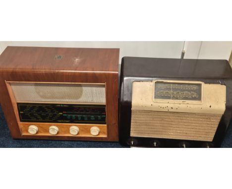 Two Prewar vintage Radios , Bush &amp; Ekco radio.