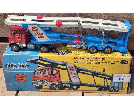 Corgi Toys 1138 Car Transporter with box. 