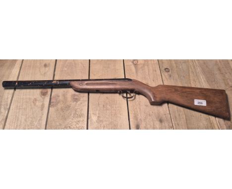 Vintage Wooden practice drill rifle. 85cm length. 
