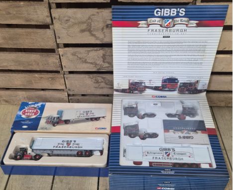 Limited edition CC99125 Gibbs of Fraserburgh " The End of the Road" set boxed together with King's of The Road Gibbs of Frase