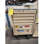 6-Drawer Rolling Modular Cabinet (Location: Machine Room)
