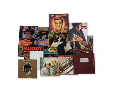 A GROUP OF ROCK, FOLK AND COUNTRY VINYL RECORDS
Including The Beatles 1962-1966, The Beatles - Sgt. Pepper's, Bob Dylan - Gre