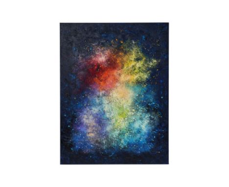 KRISTINA SRETKOVA (GERMAN, B. 1984) - COSMIC EXPLOSION 4, 2017
Oil on linen, signed and dated at reverse
116 x 89 cm
Ownershi
