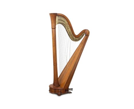 A SALVI ORCHESTRA PEDAL HARP
Maple wood and other timbers, has 46 strings, 7 pedals, serial no. 5111, (unknown year)
174 x 96