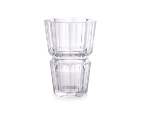 A BACCARAT CRYSTAL WINE COOLER
Tapered octagonal form with waisted centre, etched mark to base
*
Condition Information: Some 