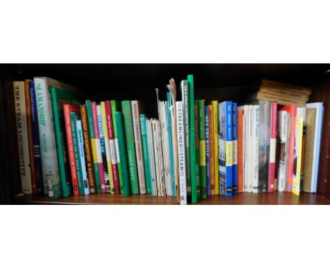 Various locomotive and steam related books, to include Life in a Railway Factory, British Trains of Yesteryear, Branchlines t