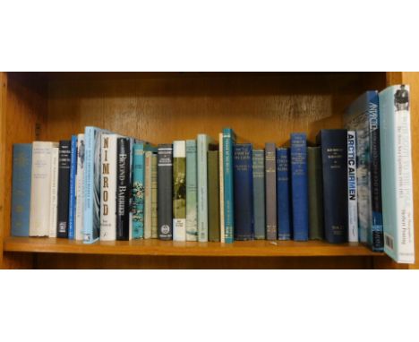 Various books relating to Antarctic expeditions, etc., to include Giaever (John) The White Desert, Battye Ice Bound on Kolgue