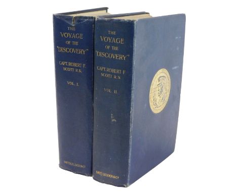 Scott (Robert F Captain). The Voyage of the Discovery, volumes 1 and 2, first edition, published by Smith Elder and Co London
