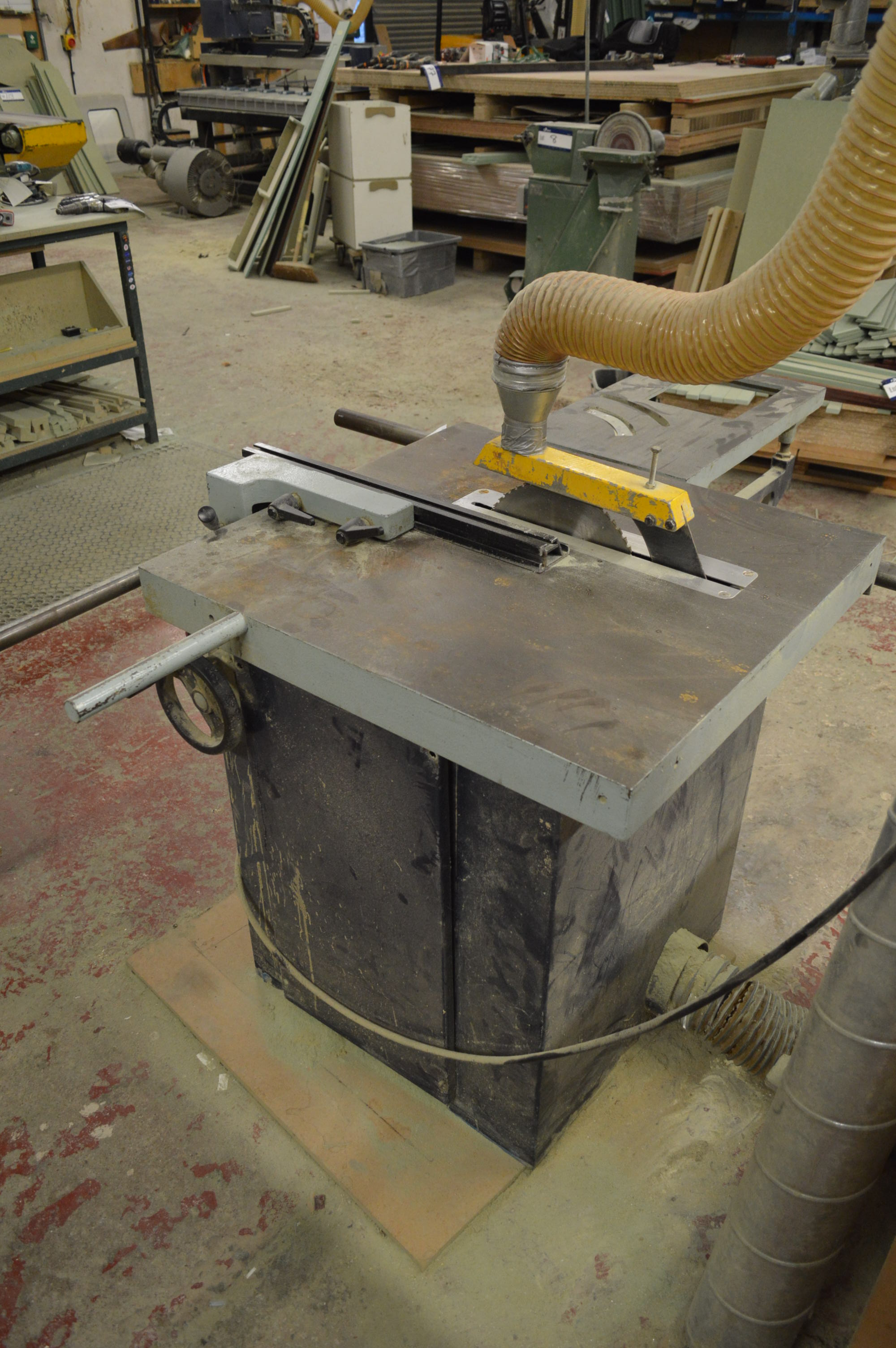 Sedgwick TA315 CIRCULAR SAW BENCH, with fixed table, 750mm x 800mm