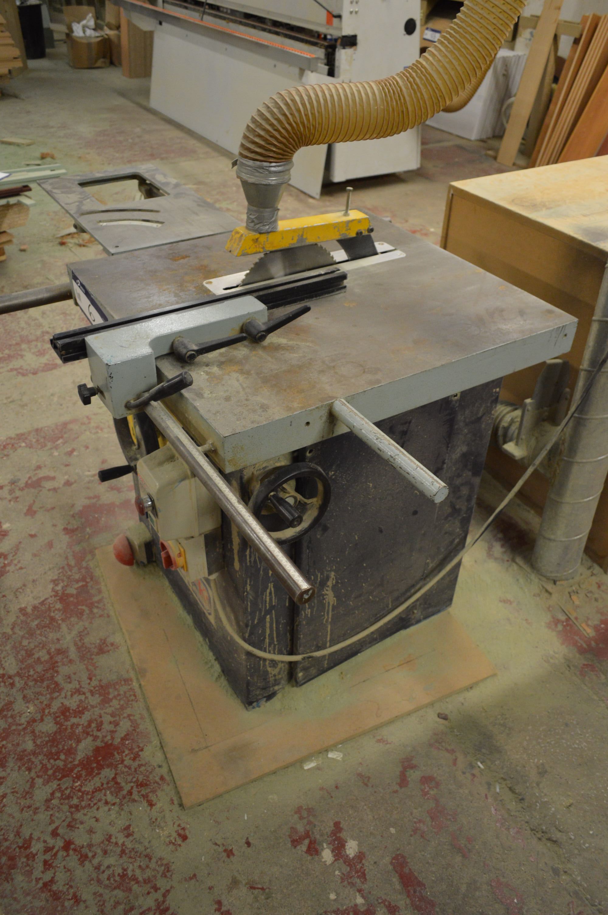 Sedgwick TA315 CIRCULAR SAW BENCH, with fixed table, 750mm x 800mm