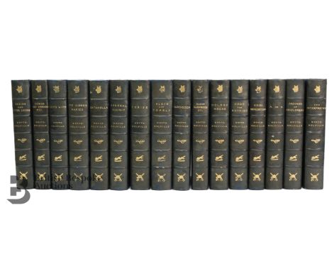 18 Volumes of novels by G J Whyte-Melville, published by Ward, Lock &amp; Co, no date. Including Black but Comely, Market Har