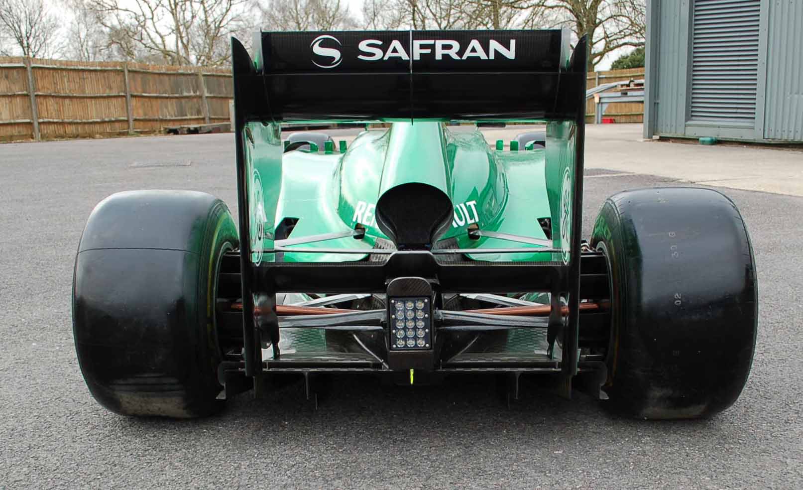 A CATERHAM F1 2013 Formula 1 Full Rolling Chassis Show Car, Chassis No