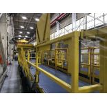 Southworth Lift Platform. 5.5ft. wide x 24ft long Capacity 7500 Lbs, Rigging Fee $1,000