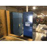 Blue Work Cabinets qty. 3 & 1 grey work cabinet, Rigging Fee $25