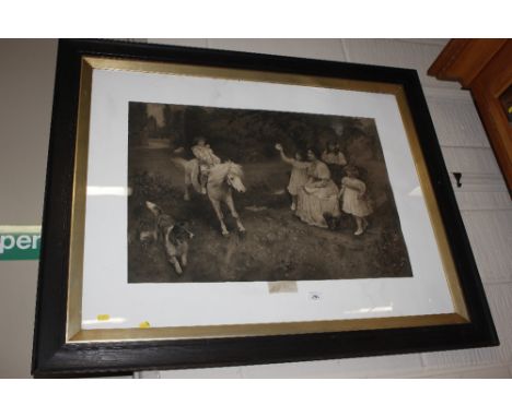 Print after Arthur J Elsley "Well Done"
