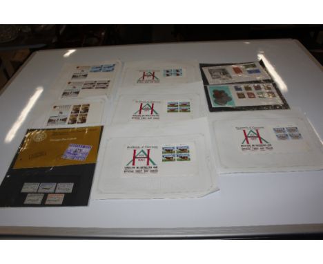 A quantity of Guernsey First Day covers 